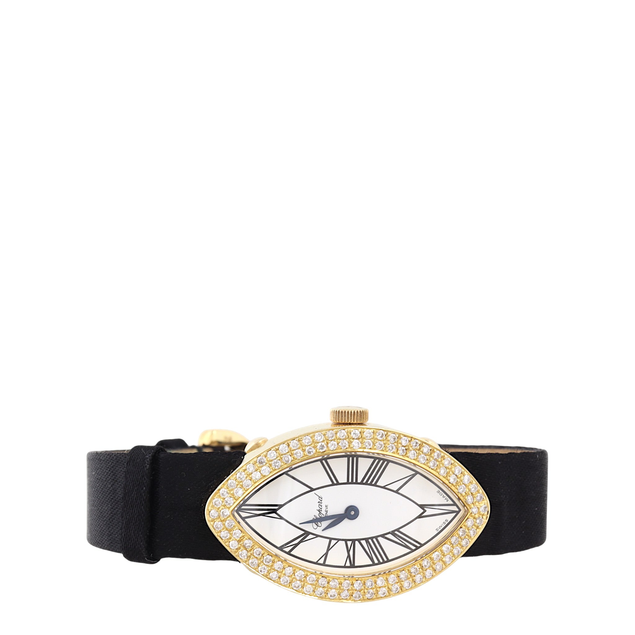 Chopard Classique 18k Yellow Gold Diamond Watch