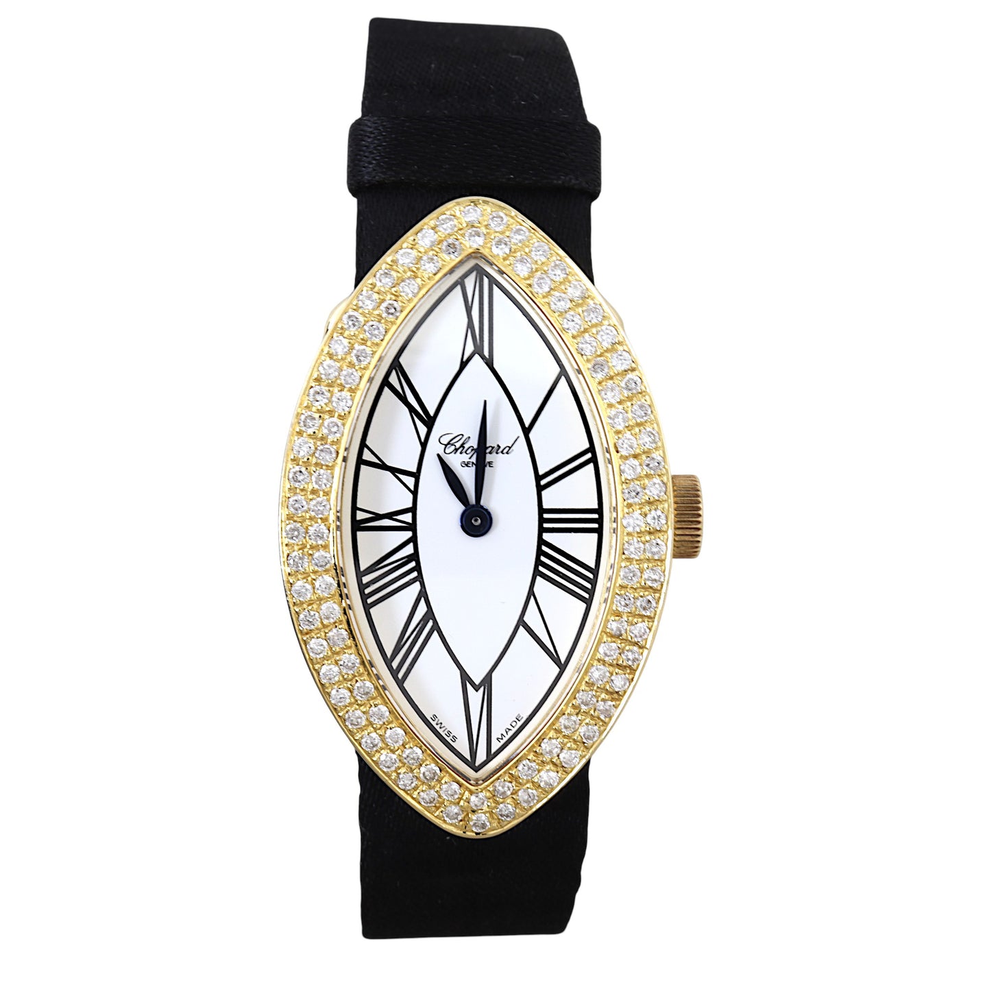 Chopard Classique 18k Yellow Gold Diamond Watch