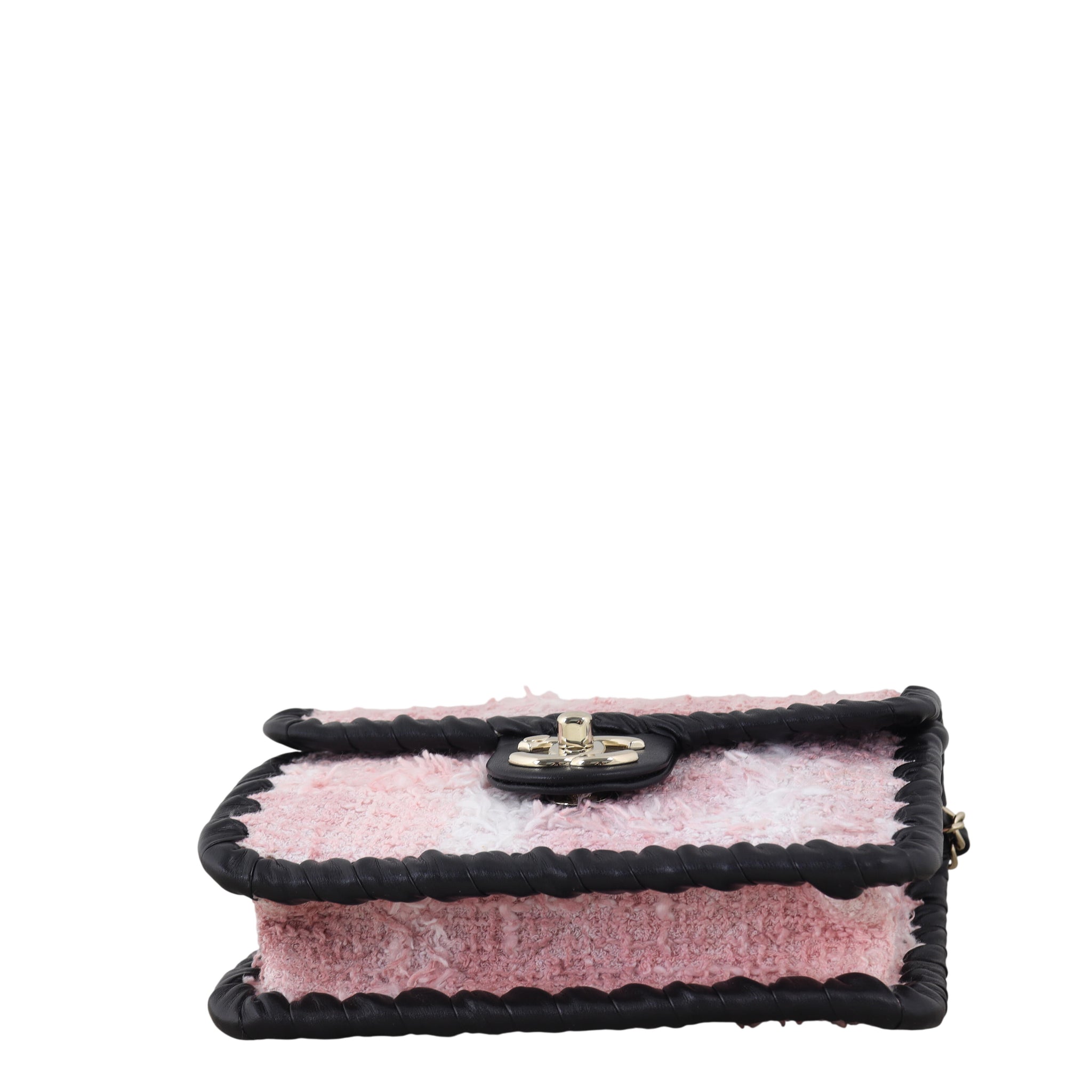 Chanel My Own Frame Flap Bag Mini Tweed