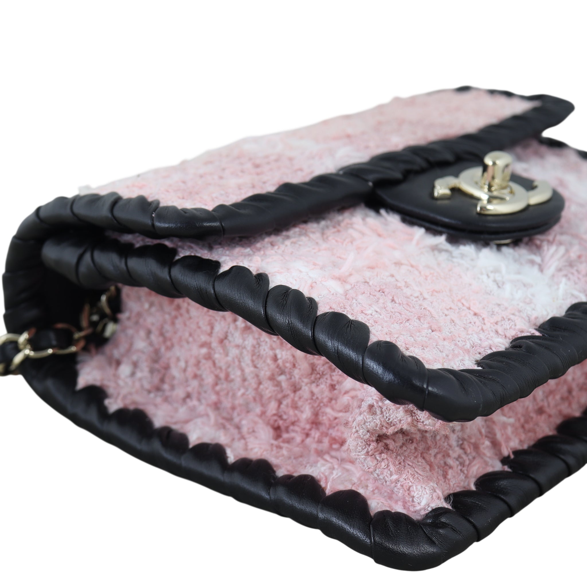 Chanel My Own Frame Flap Bag Mini Tweed