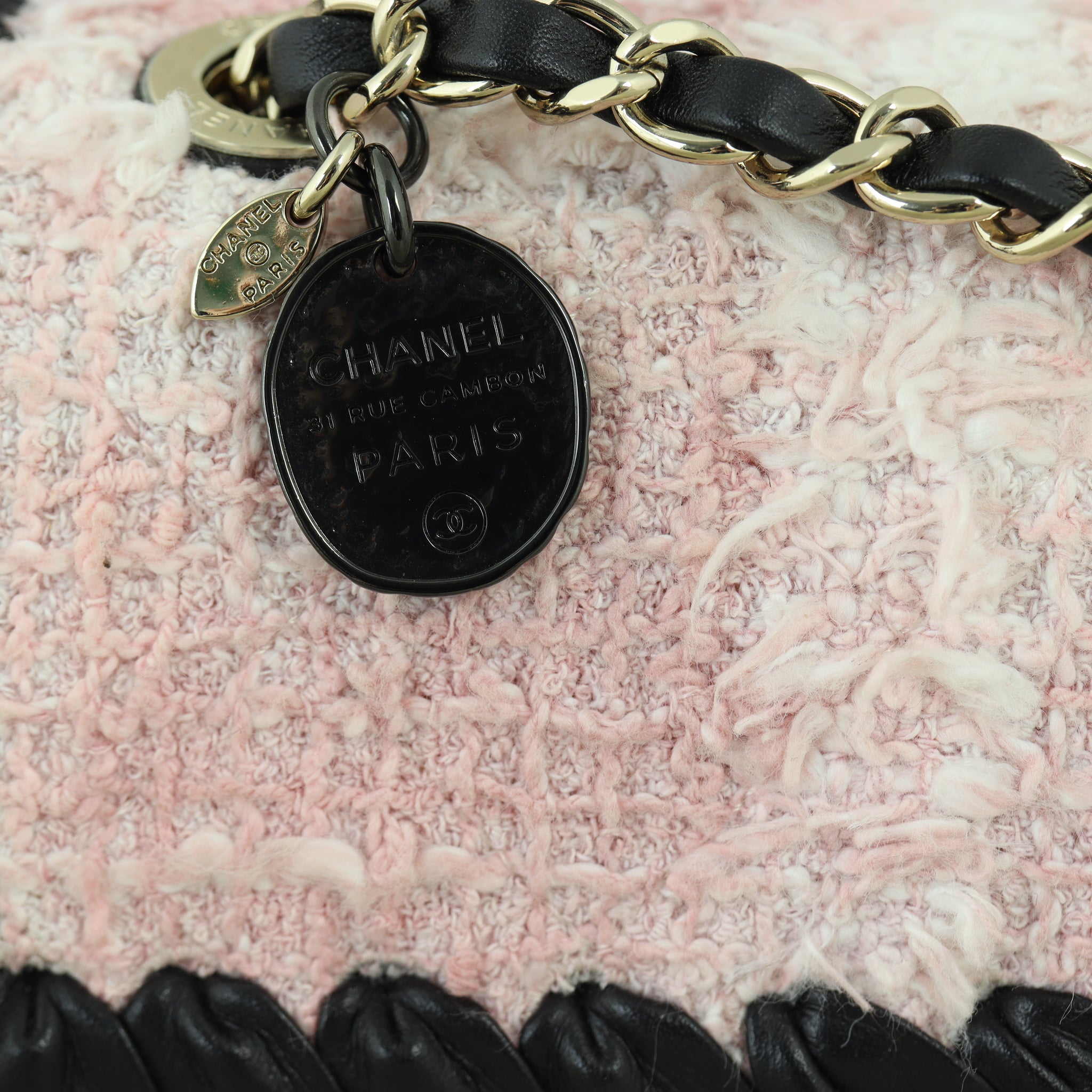 Chanel My Own Frame Flap Bag Mini Tweed