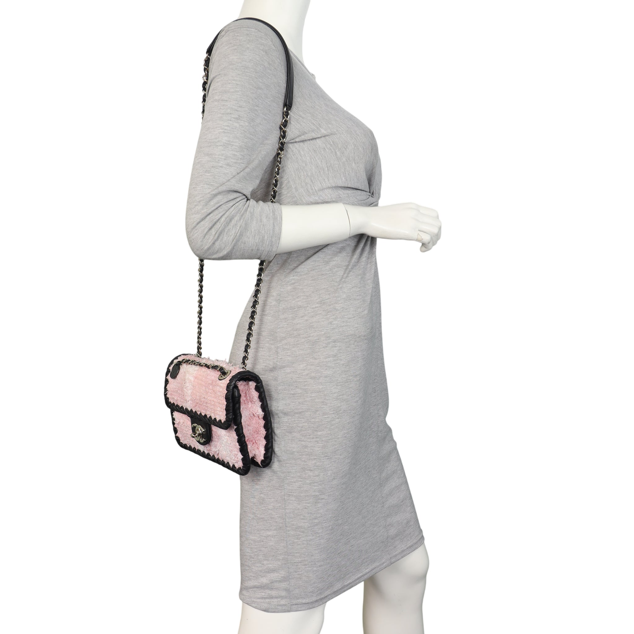 Chanel My Own Frame Flap Bag Mini Tweed