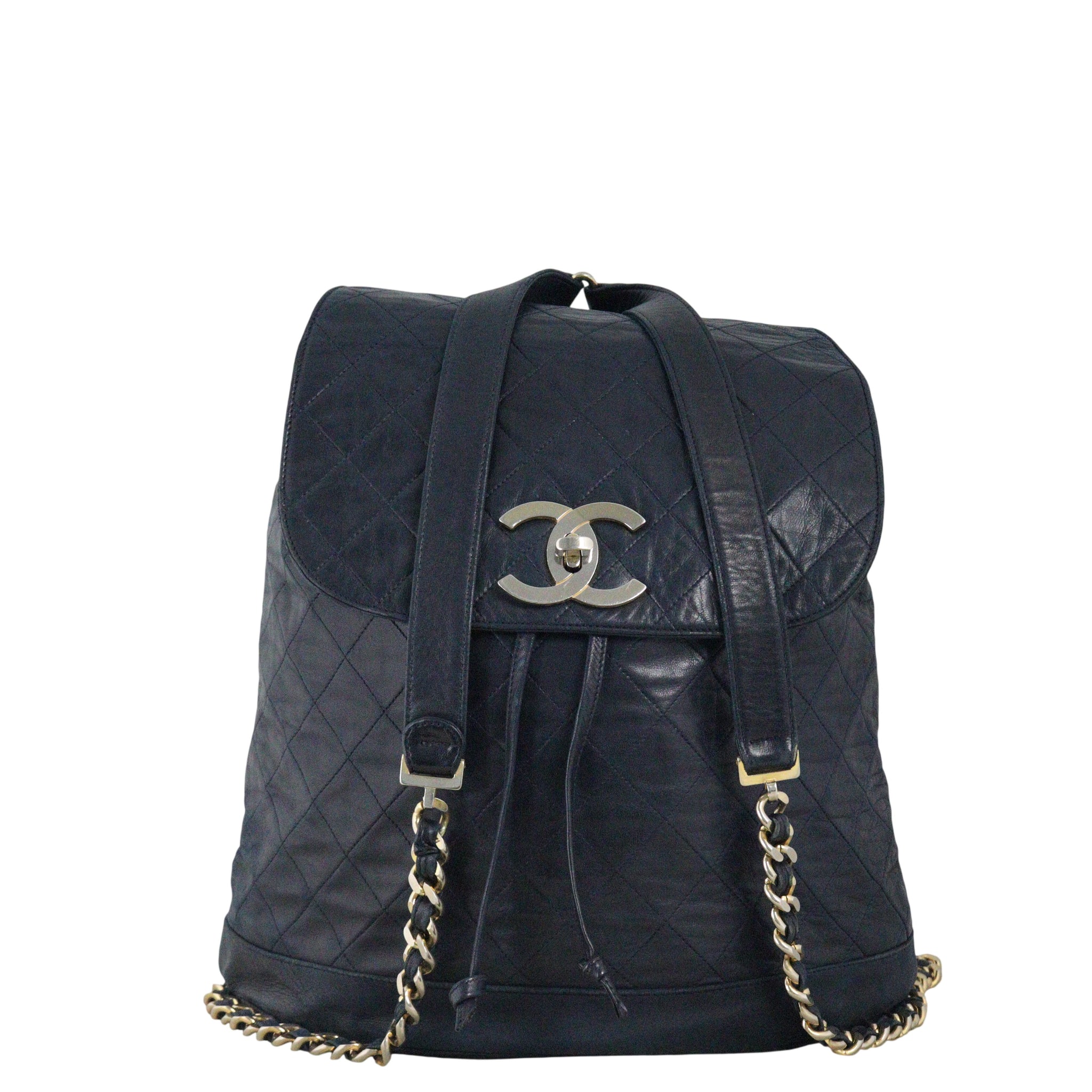 Chanel Vintage Drawstring Backpack