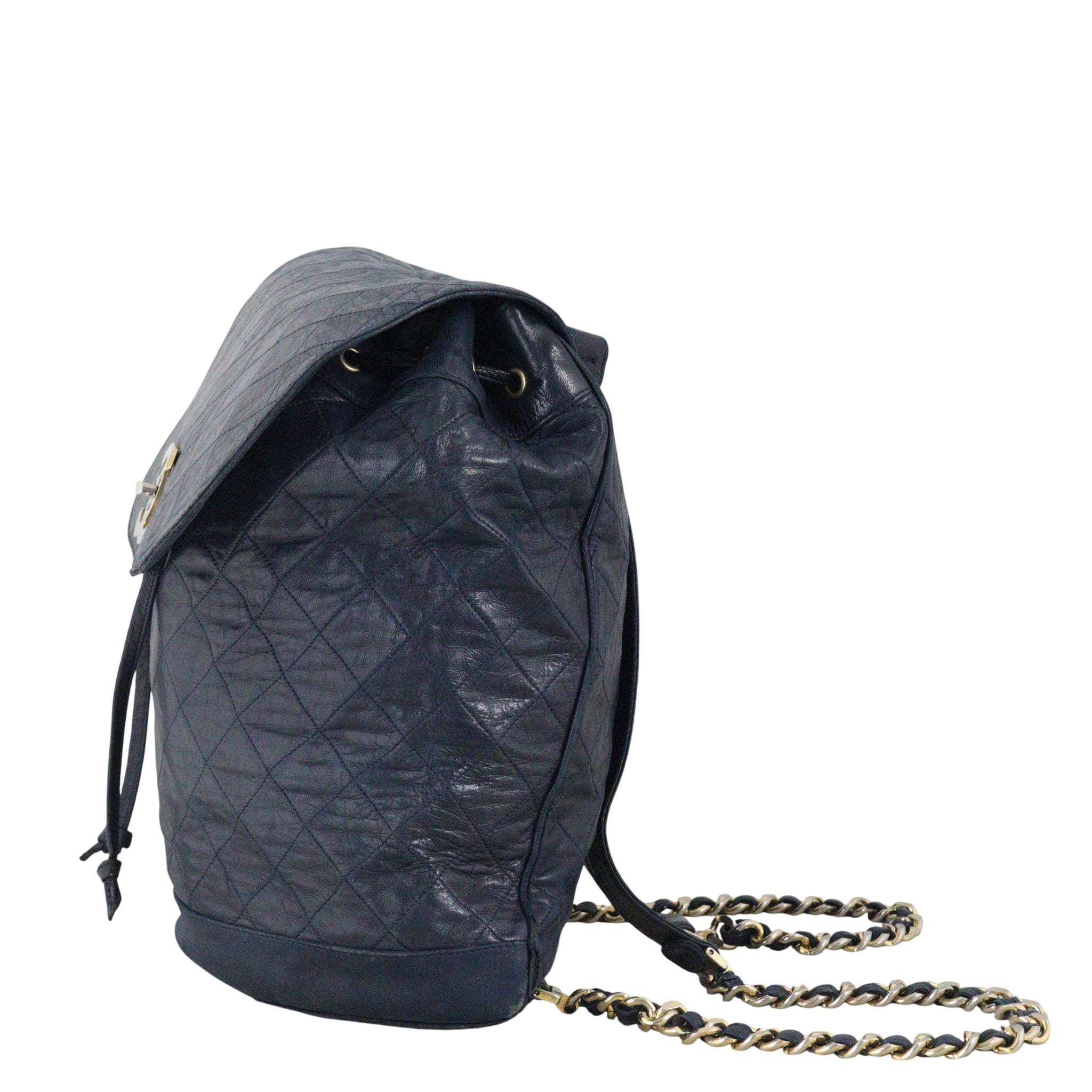Chanel Vintage Drawstring Backpack