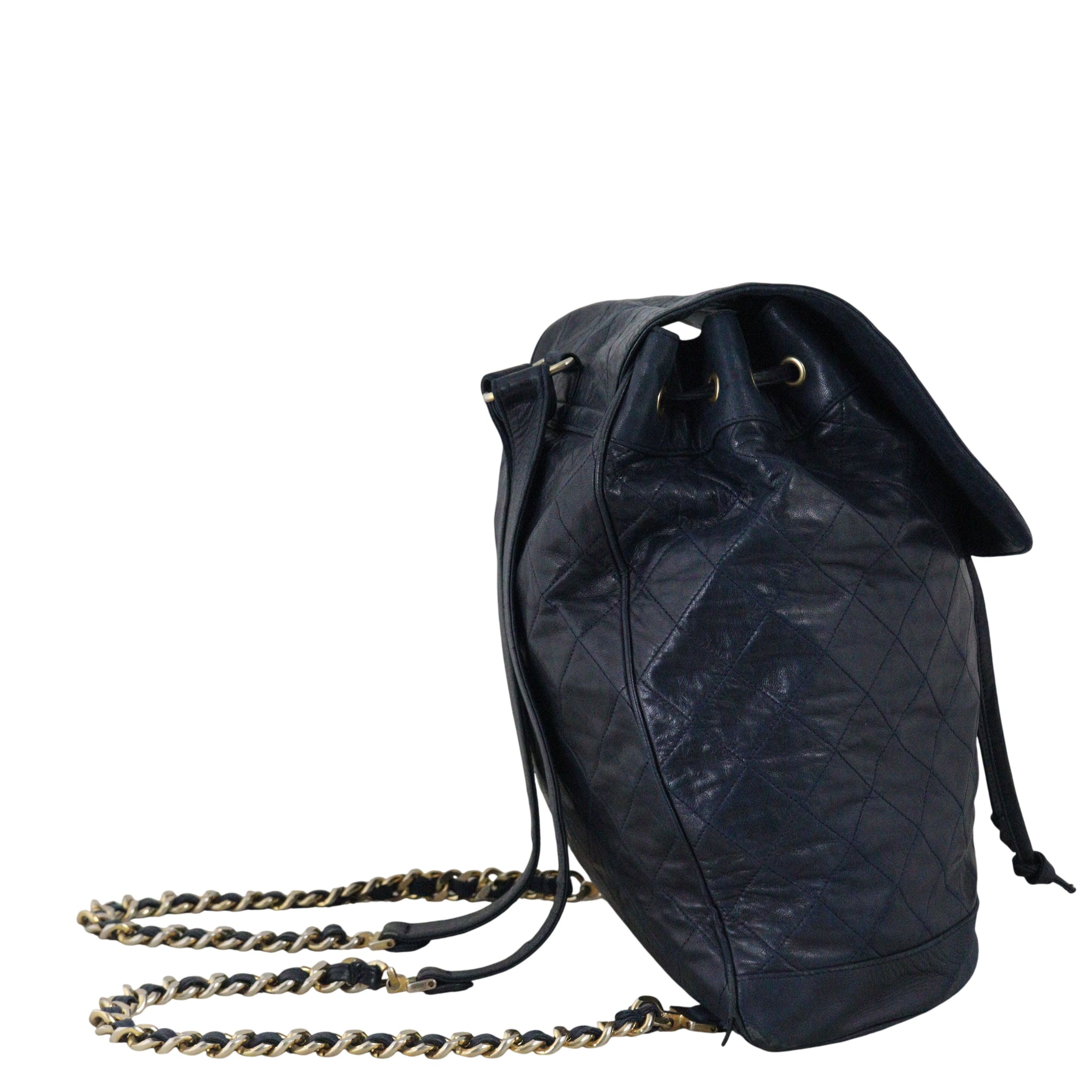 Chanel Vintage Drawstring Backpack