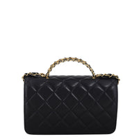 Chanel Logo Top Handle Wallet on Chain