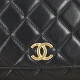 Chanel Logo Top Handle Wallet on Chain