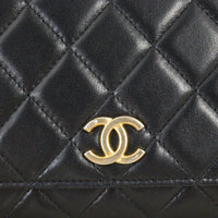 Chanel Logo Top Handle Wallet on Chain