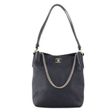Chanel CC Side Stripes Hobo
