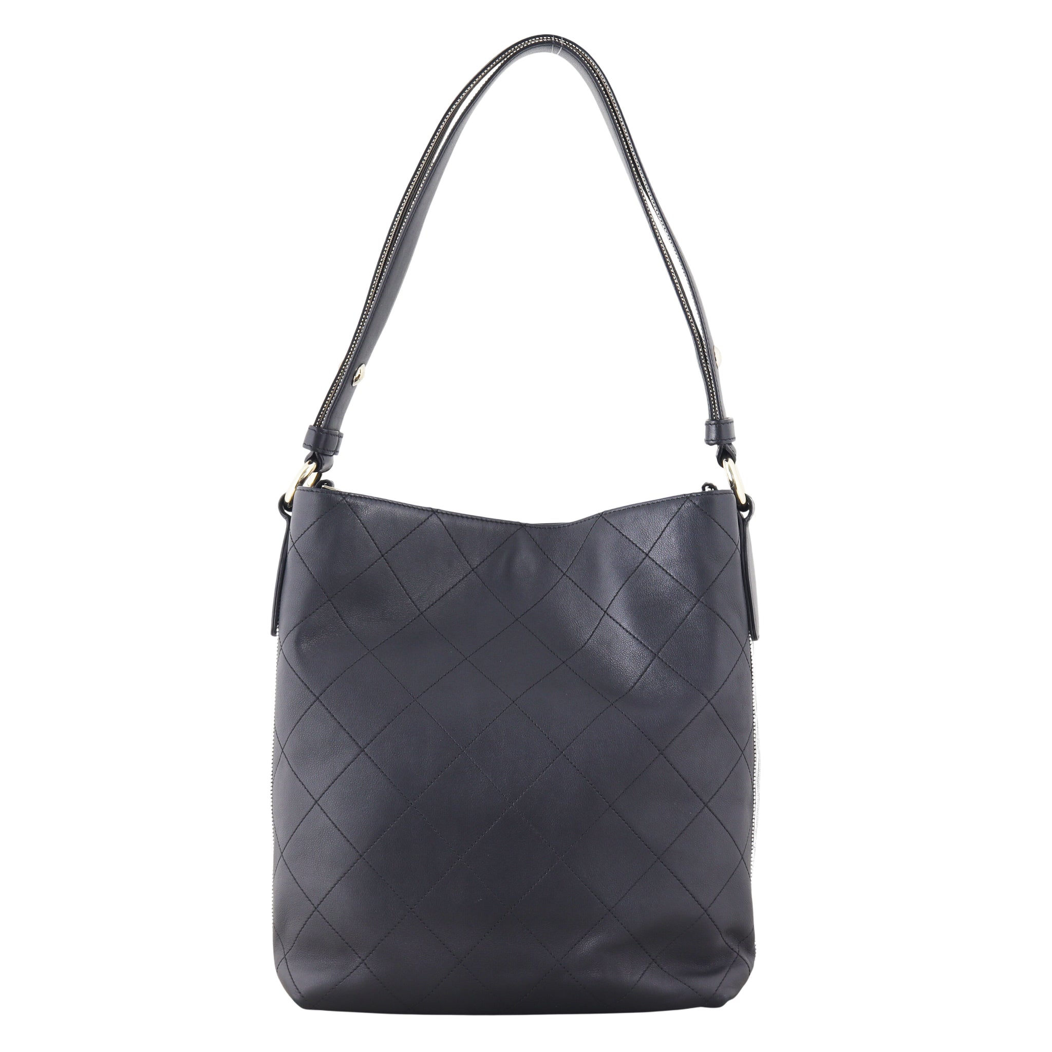 Chanel CC Side Stripes Hobo