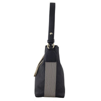 Chanel CC Side Stripes Hobo