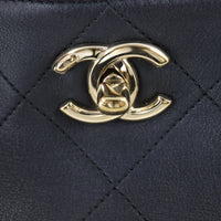 Chanel CC Side Stripes Hobo