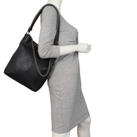 Chanel CC Side Stripes Hobo