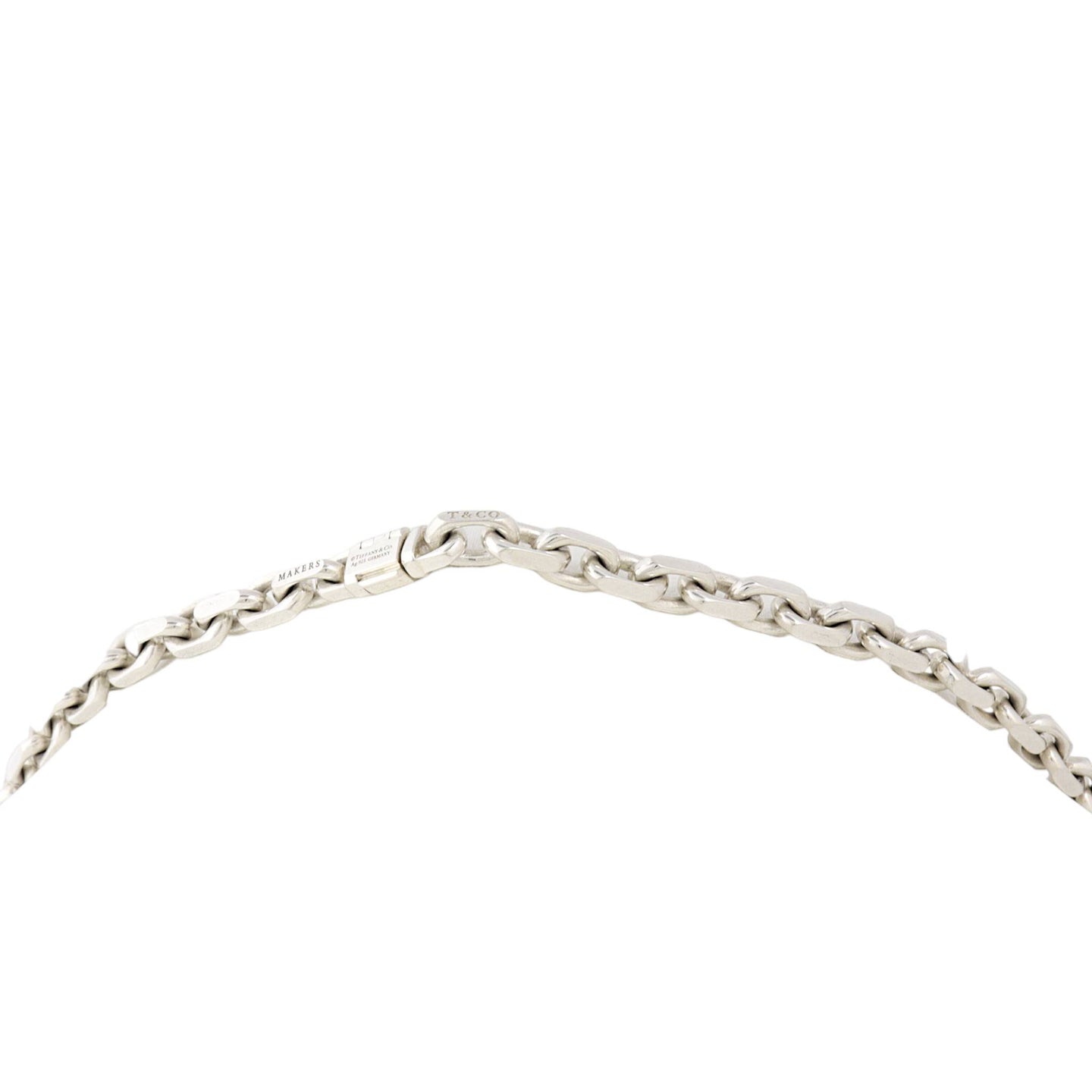 Tiffany & Co 1837 Makers Sterling Silver Chain Necklace
