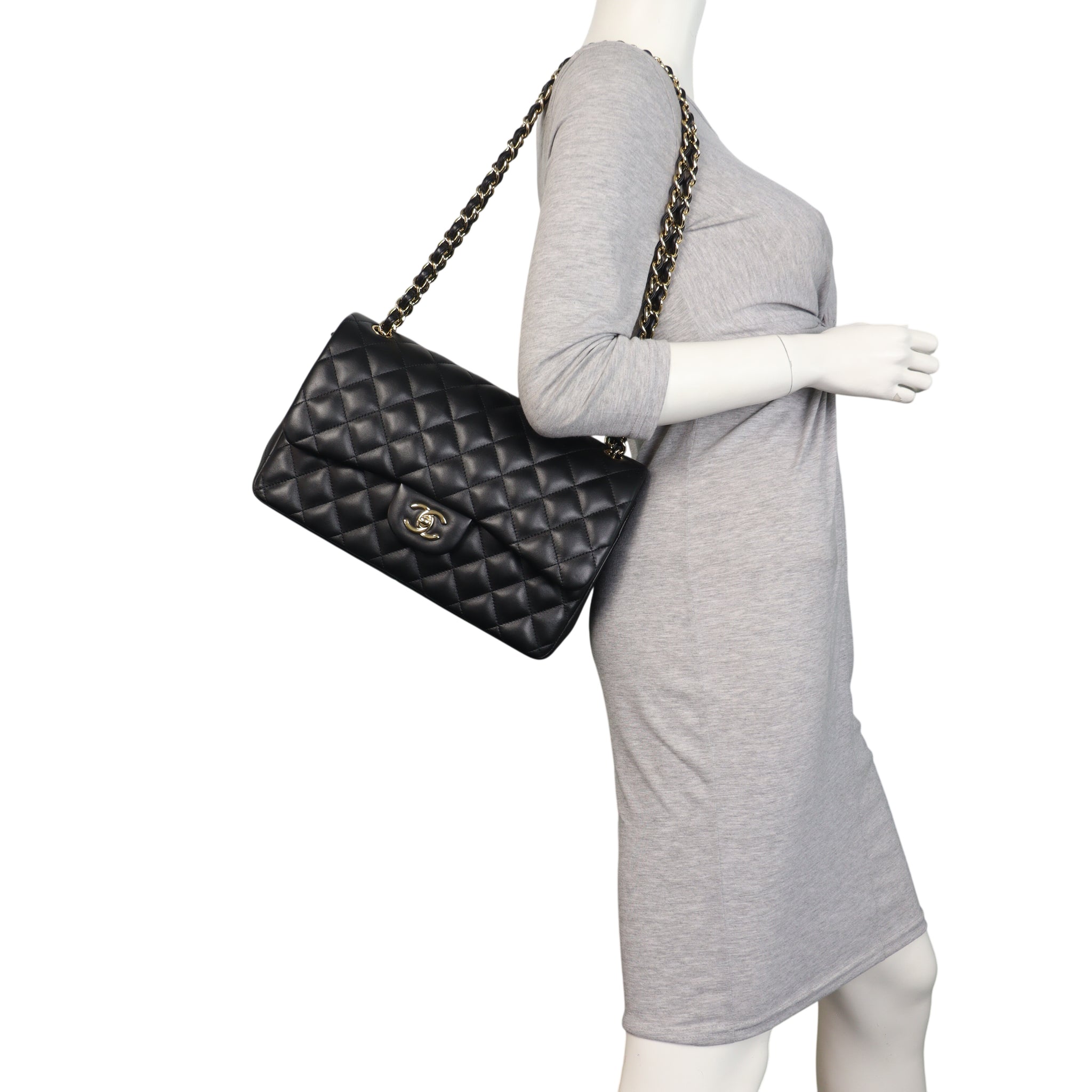 Chanel Classic Double Flap Jumbo Lambskin