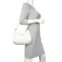Prada Cleo Shoulder Bag Brushed Leather
