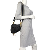 Dior Saddle Bag with Embroidered Strap