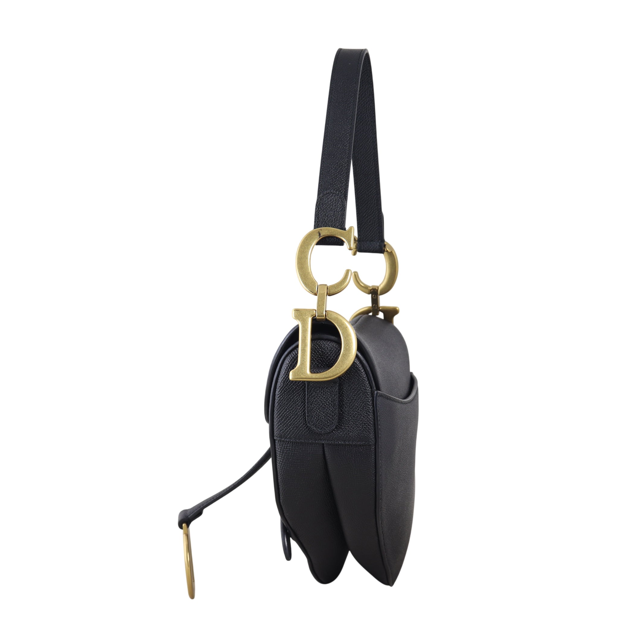 Dior Saddle Bag with Embroidered Strap