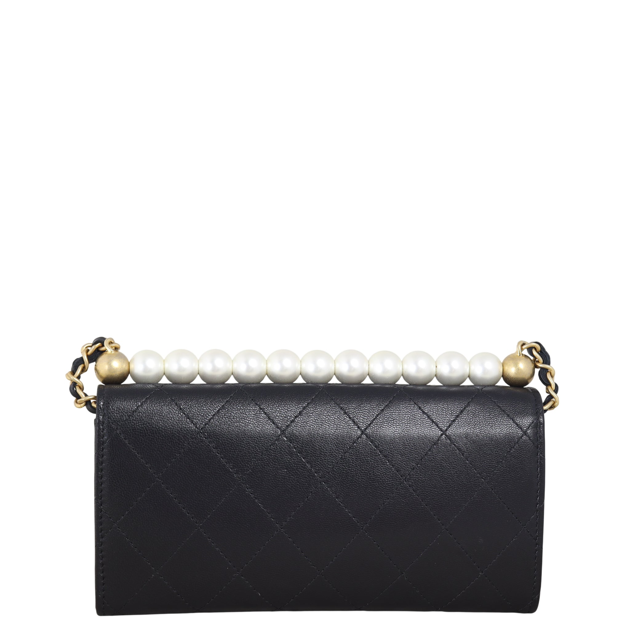 Chanel Chic Pearls Long Wallet on Chain