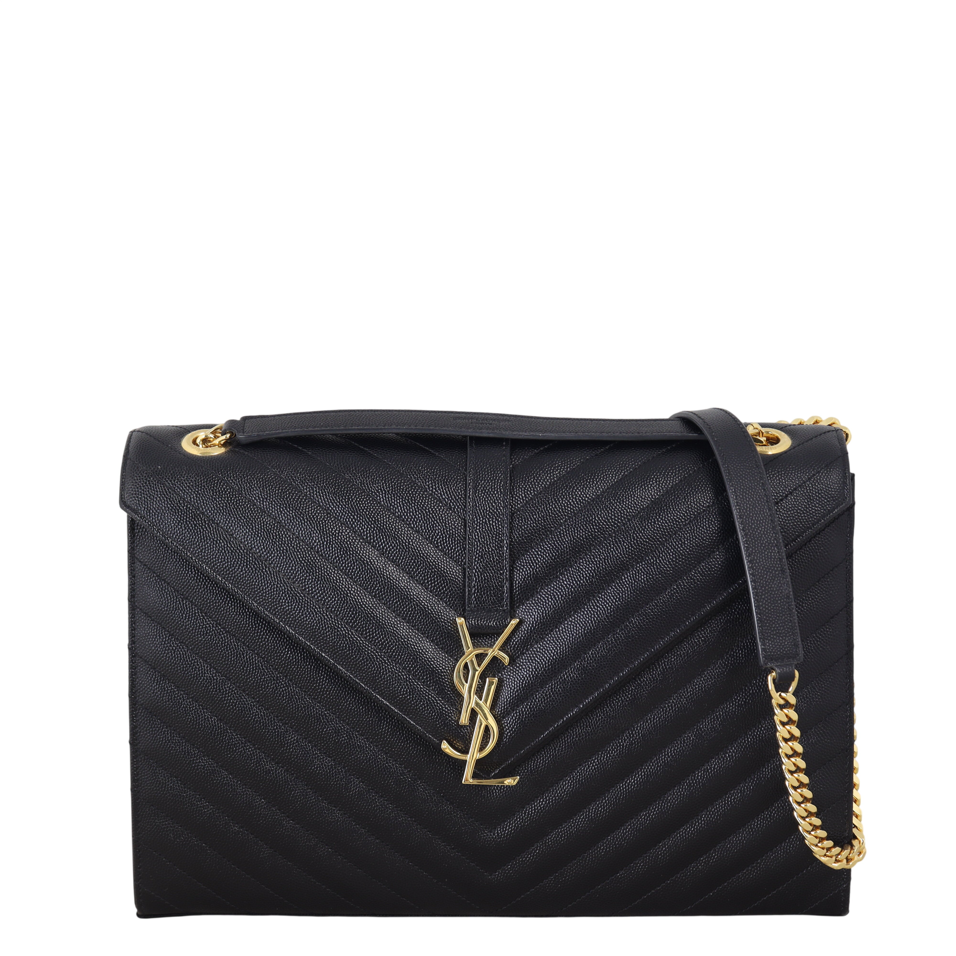 バッグ  Yves Saint Laurent Matelasse Saint Laurent Matelasse Envelope Large Bag – Luxe.It.Fwd