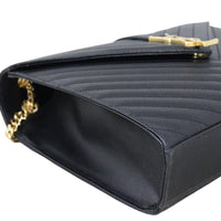 Saint Laurent Matelasse Envelope Large Bag