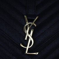 Saint Laurent Matelasse Envelope Large Bag