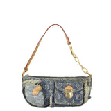 Louis Vuitton Pouchy Monogram Denim Patchwork