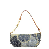 Louis Vuitton Pouchy Monogram Denim Patchwork