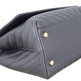 Chanel Coco Top Handle Medium Bag Chevron