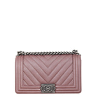 Chanel Boy Old Medium Chevron