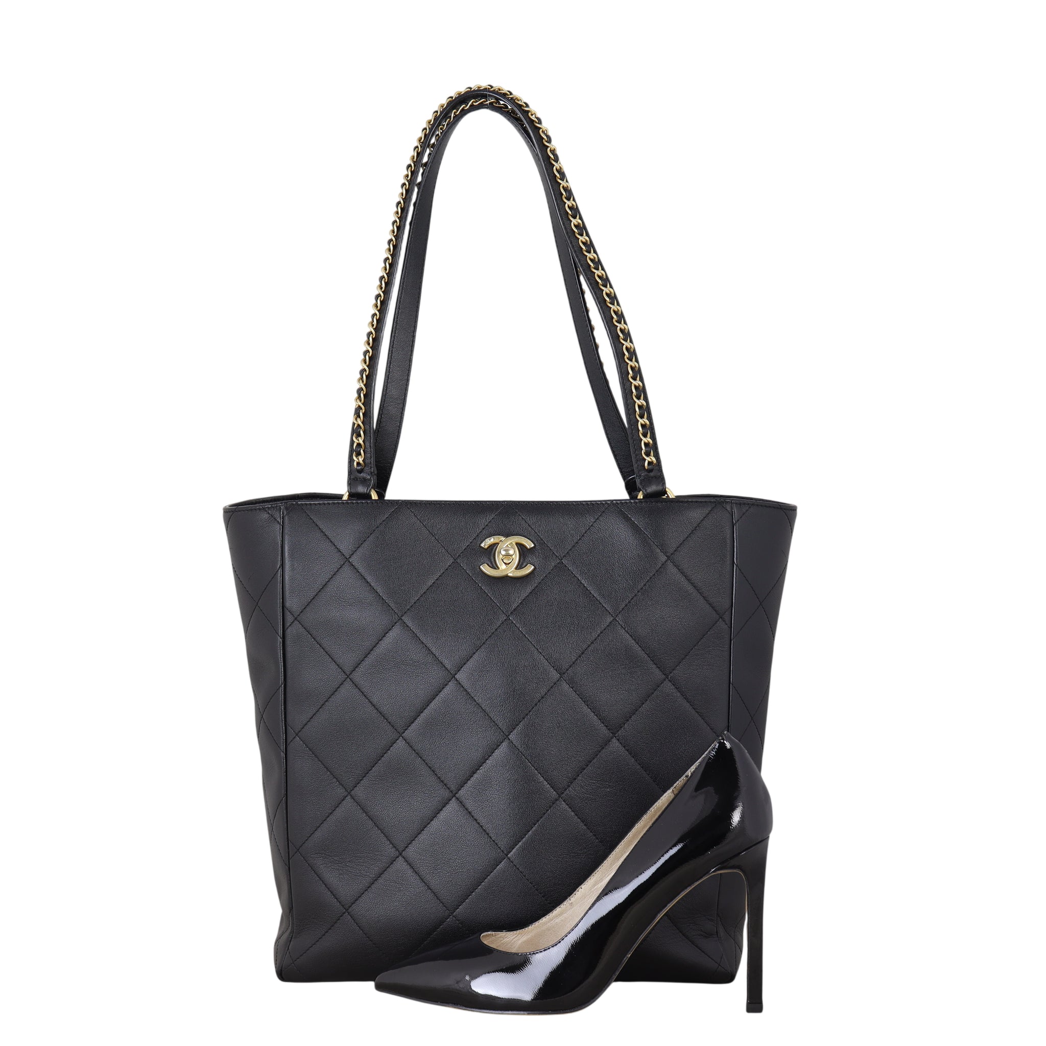 Chanel CC Chain Shopping Tote