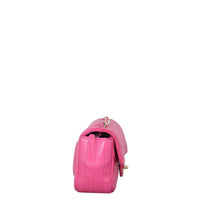 Chanel Classic Flap Mini Rectangular Bag Chevron Lambskin