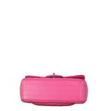 Chanel Classic Flap Mini Rectangular Bag Chevron Lambskin