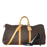 Louis Vuitton Keepall 55 Bandouliere Monogram