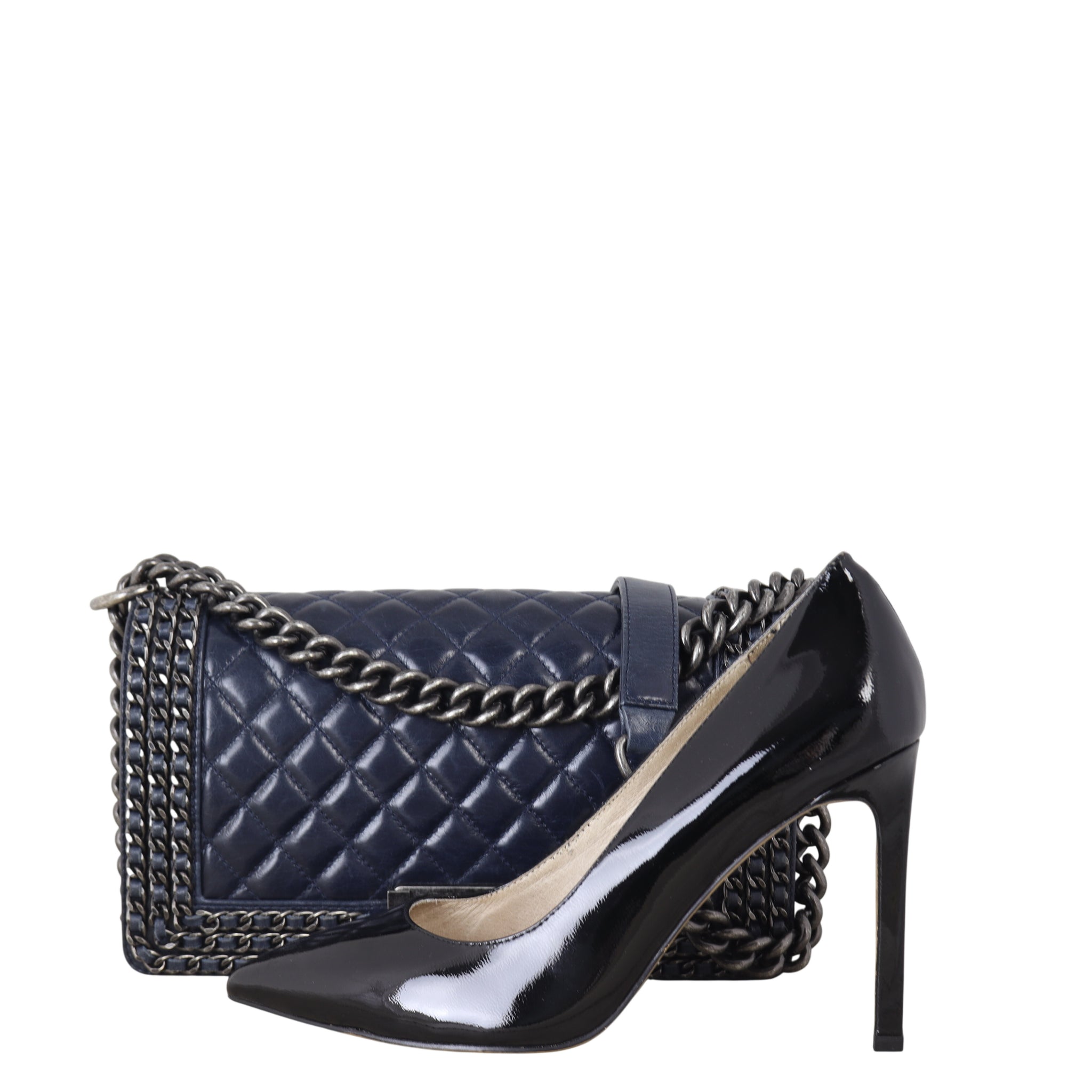 Chanel Boy Old Medium Chain Around