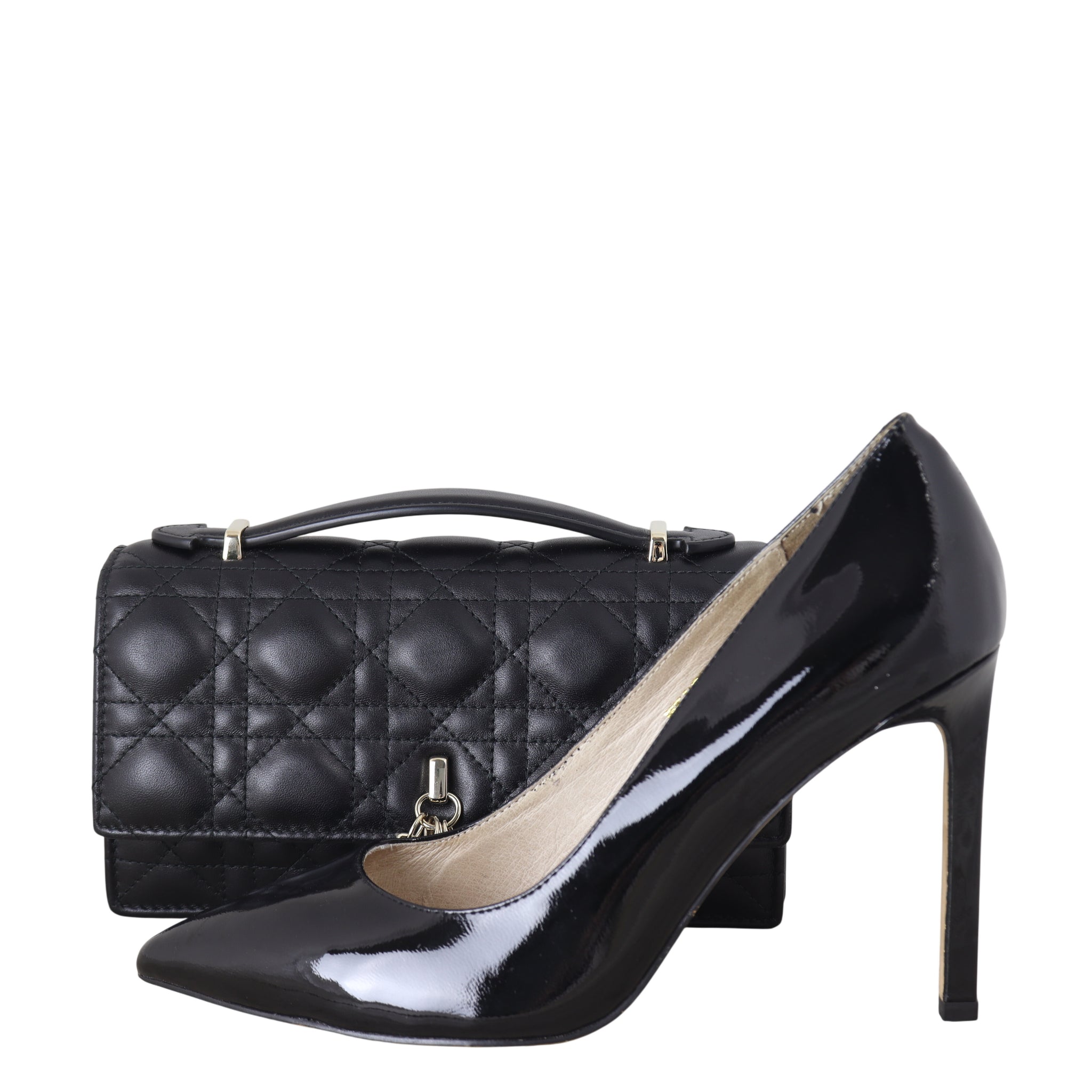 Dior My Dior Top Handle Mini Clutch on Chain