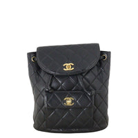 Chanel Duma Quilted Backpack Vintage