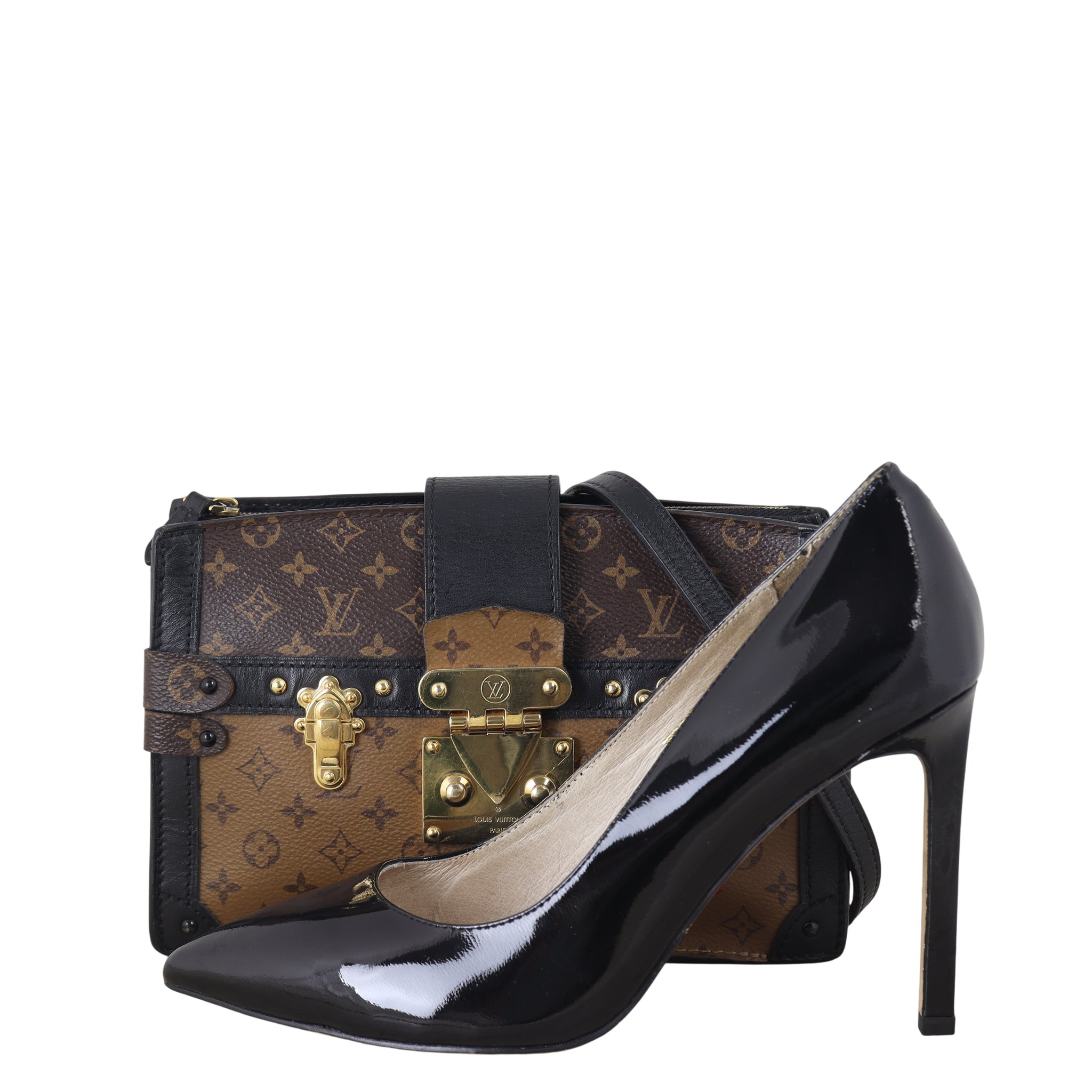 Louis Vuitton Trunk Clutch Monogram Reverse