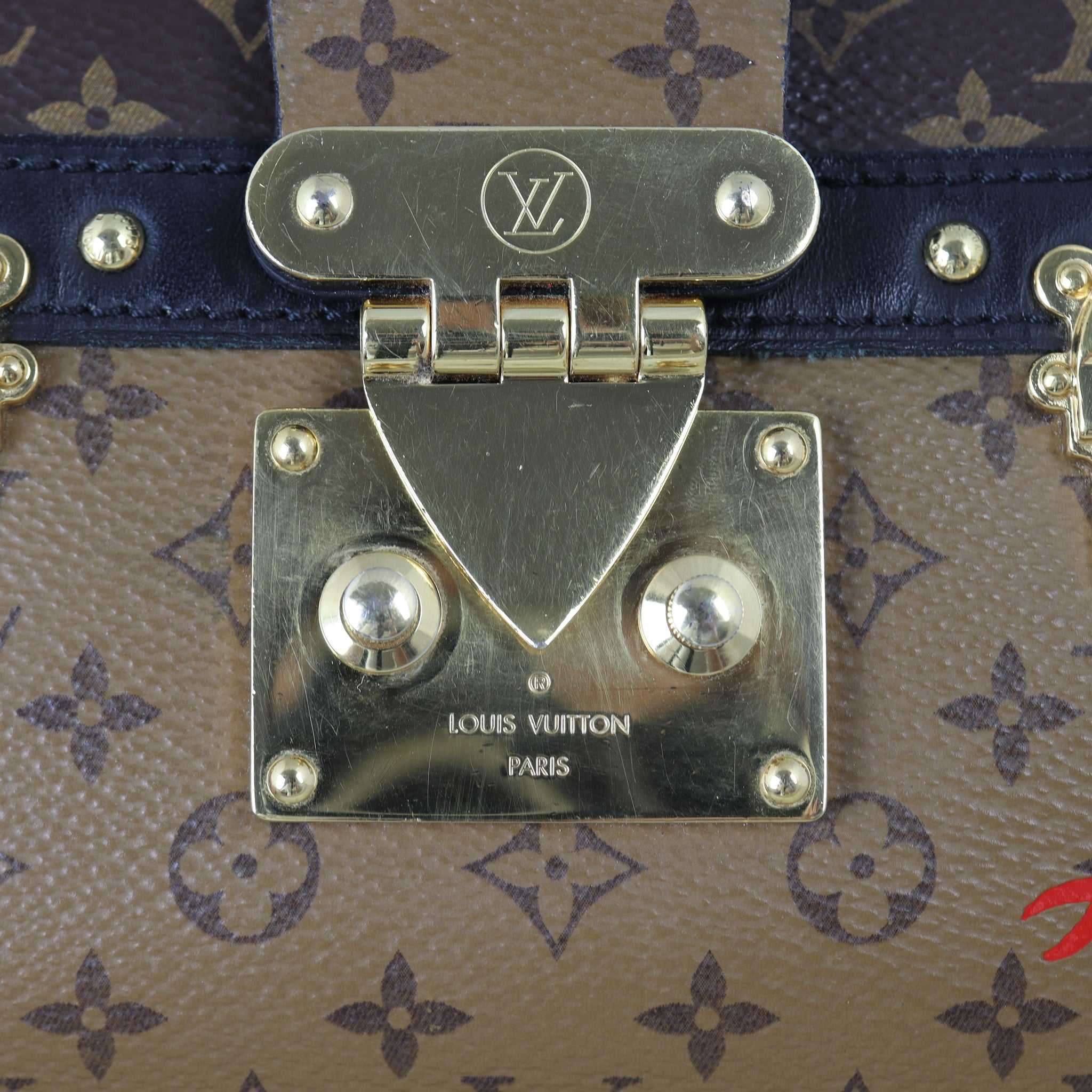 Louis Vuitton Trunk Clutch Monogram Reverse