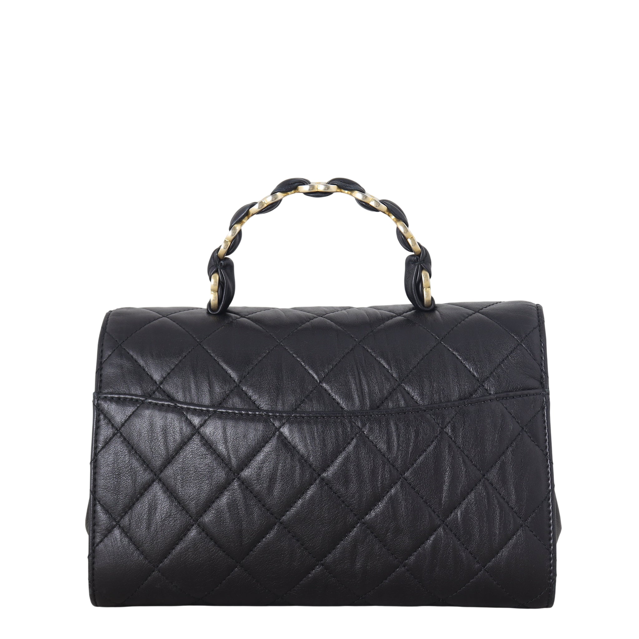 Chanel CC Wrapped Handle Bag Small