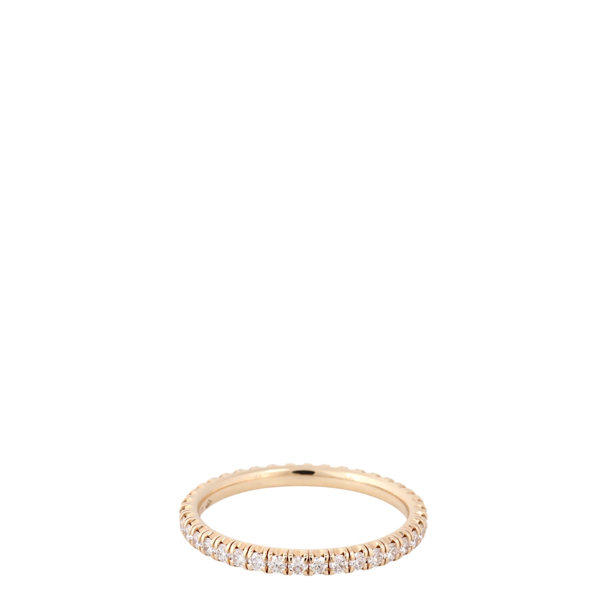 Cartier Etincelle de Cartier 18k Rose Gold Diamond Wedding Ring