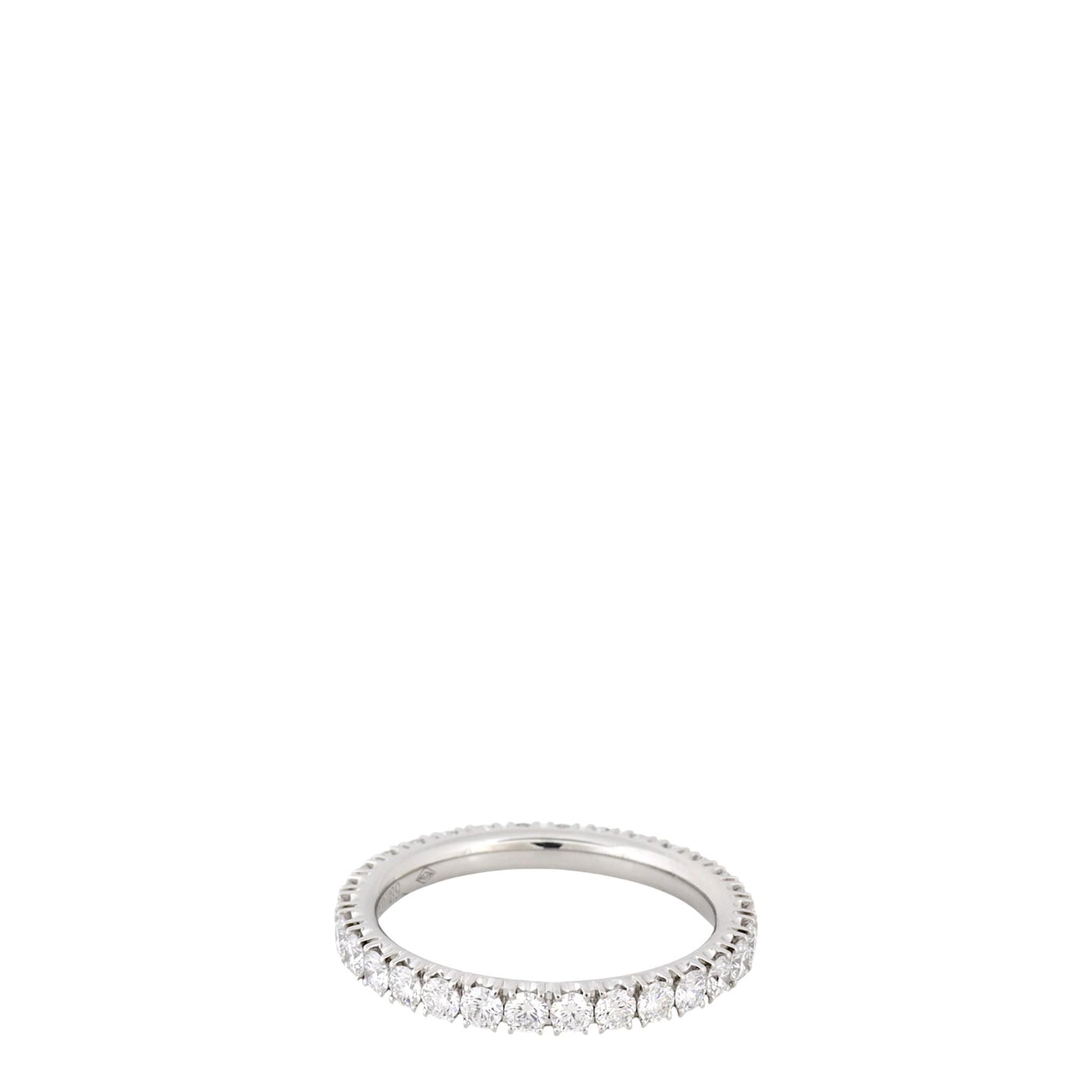 Cartier Destinee Diamond Paved Platinum Wedding Ring