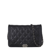 Chanel Boy Wallet on Chain Chevron