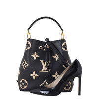 Louis Vuitton NeoNoe MM Monogram Empreinte Giant Bicolour