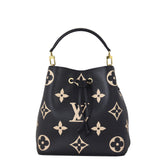 Louis Vuitton NeoNoe MM Monogram Empreinte Giant Bicolour