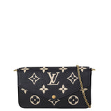 Louis Vuitton Pochette Felicie Monogram Empreinte Giant Bicolour