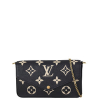 Louis Vuitton Pochette Felicie Monogram Empreinte Giant Bicolour