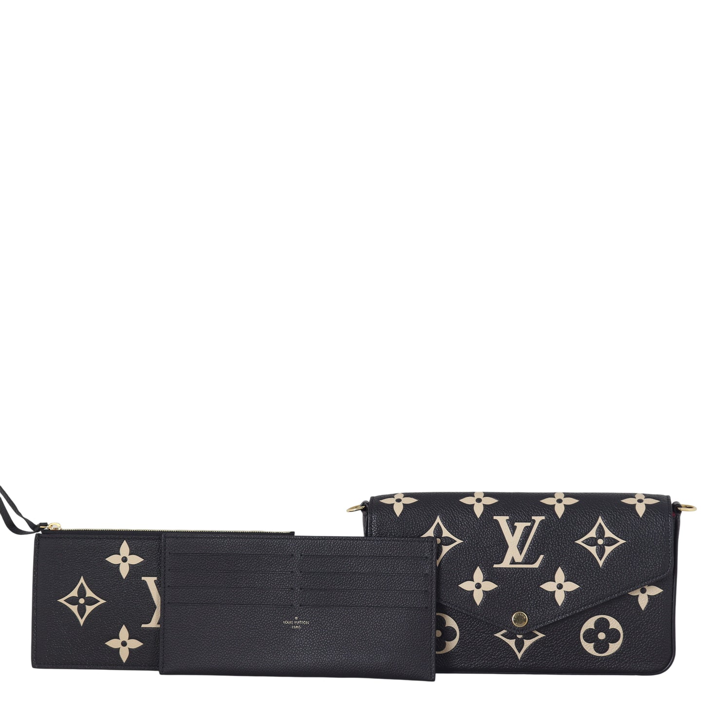 Louis Vuitton Pochette Felicie Monogram Empreinte Giant Bicolour