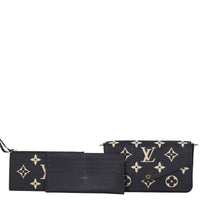 Louis Vuitton Pochette Felicie Monogram Empreinte Giant Bicolour