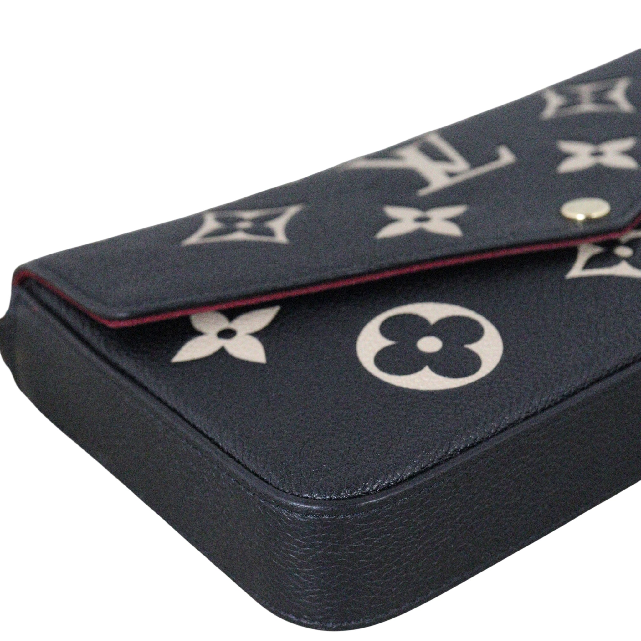 Louis Vuitton Pochette Felicie Monogram Empreinte Giant Bicolour